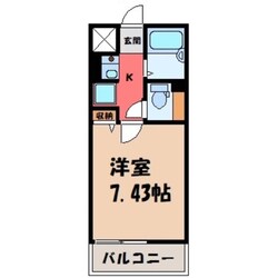 あさひレジデンス五番館の物件間取画像